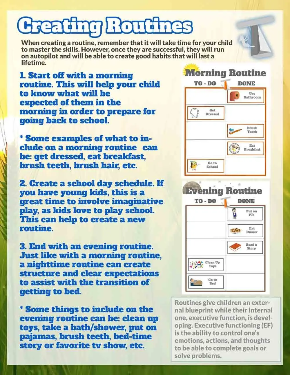The Clean Routine - Establishing Habits for Success