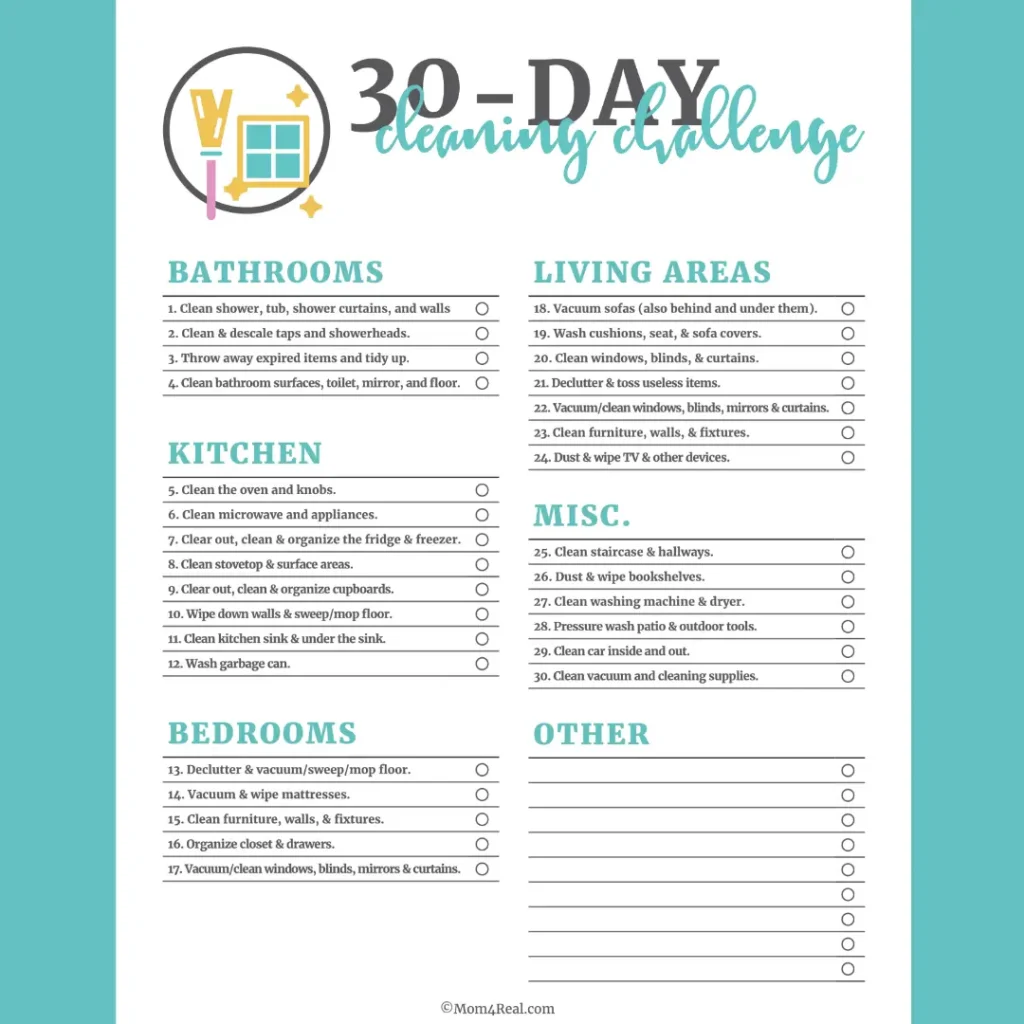 The Clean Sweep Challenge: Transforming Your Home in Seven Days