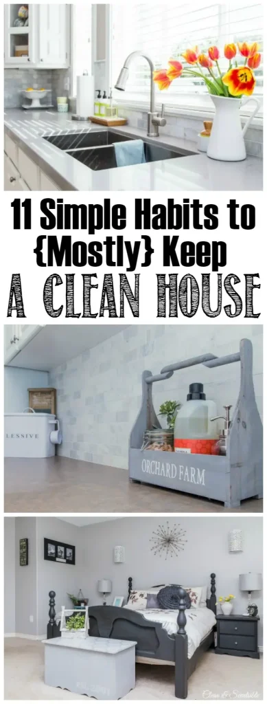 11 Daily Habits to Keep a House Clean And Tidy